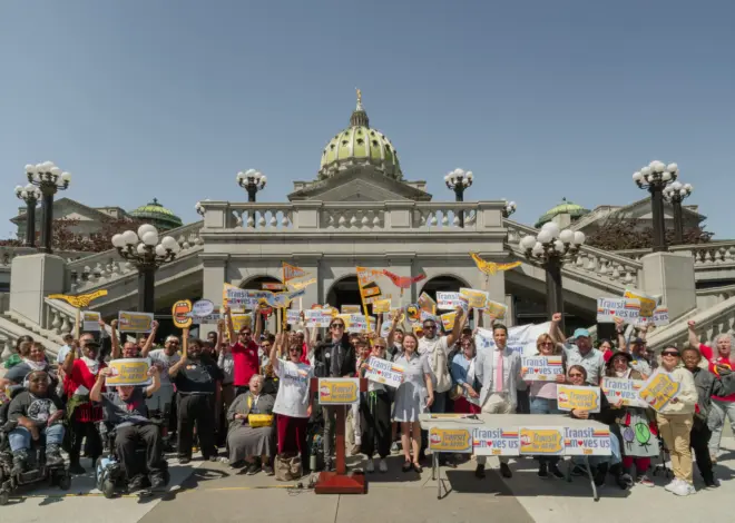 Rural and Disabled Pennsylvanians Fighting For Transit As Keystone State Budget Nears Late Deal