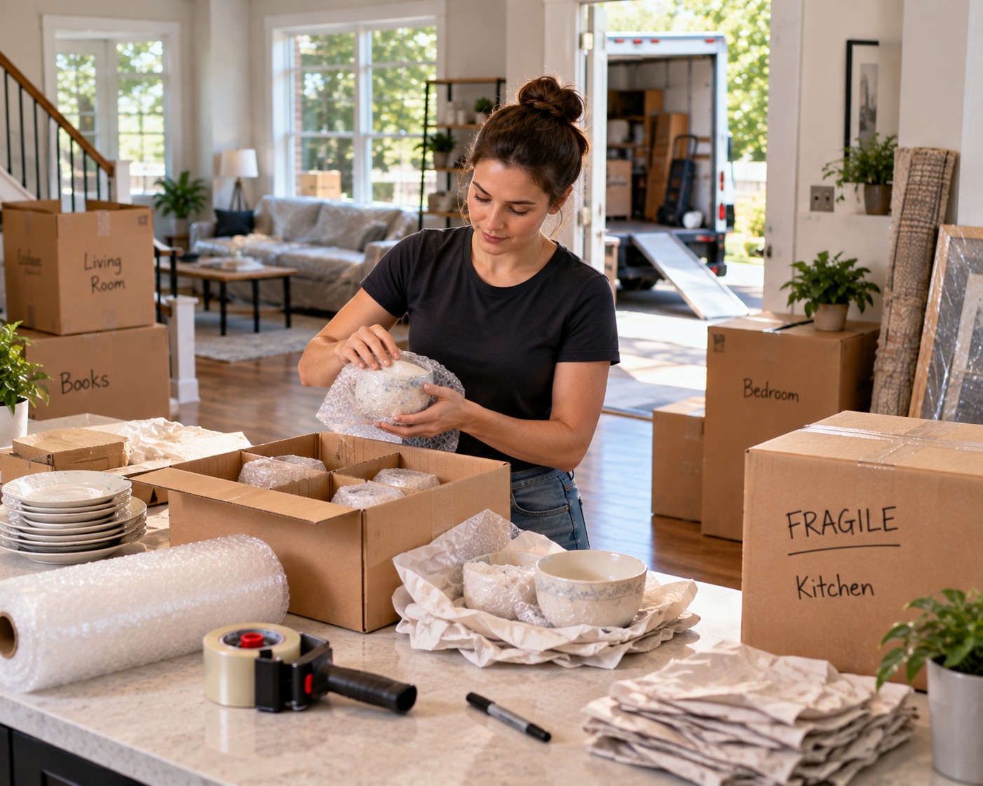 Short Move, Careful Packing: Protecting Fragile Belongings in Transit