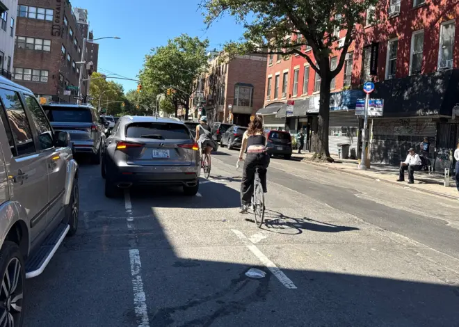 Finally: City, MTA to Test-Run Bus-Mounted Cameras On Bike Lane Blockers